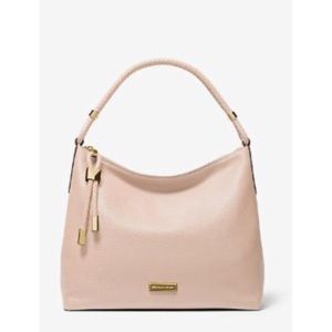MICHAEL KORS Lexington Medium Pebbled Leather Pink